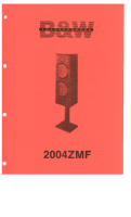 Bowers & Wilkins 2004-ZMF-Service-Manual